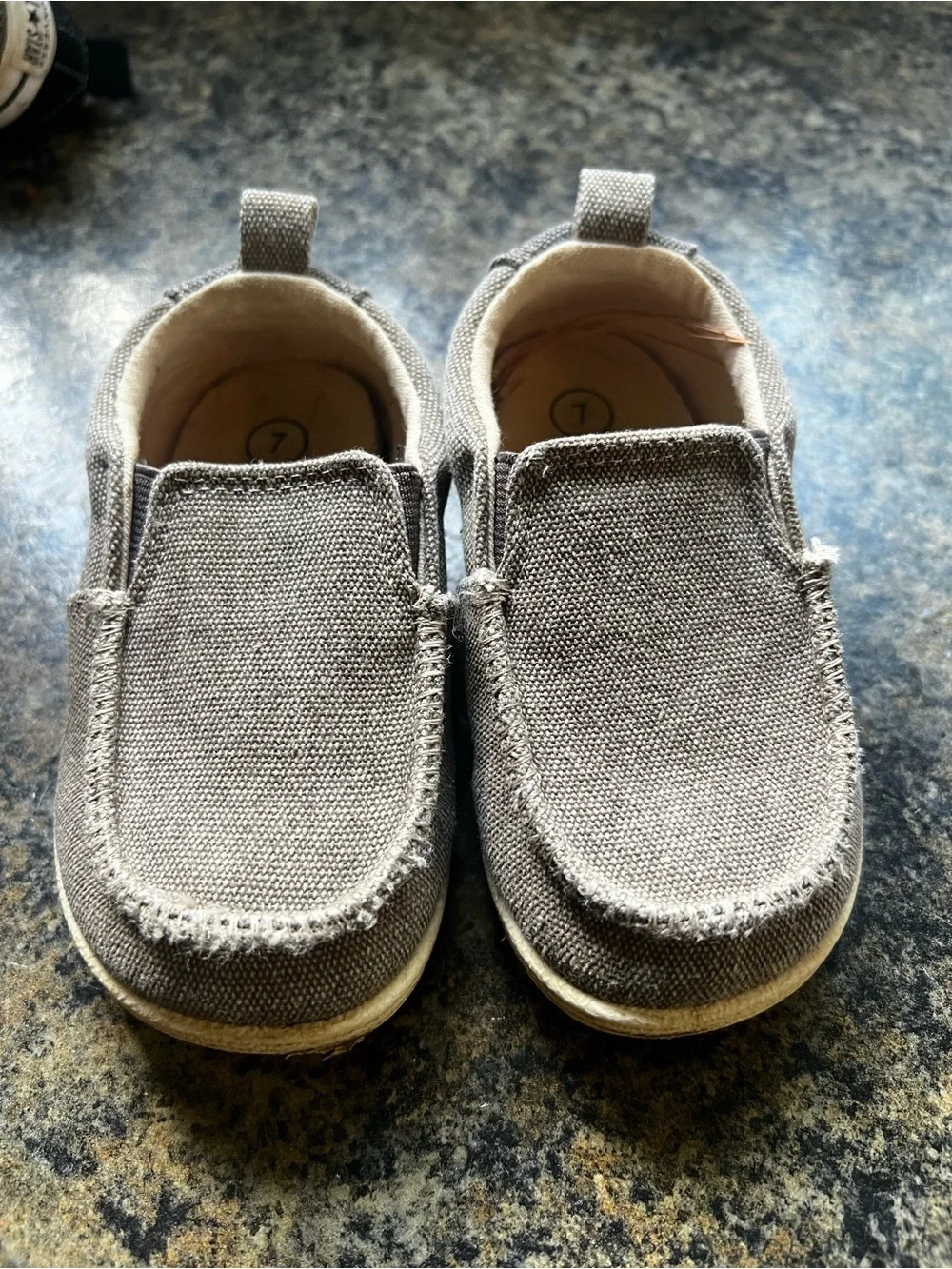 Cat & Jack Gray Slip-On Moccasins for Kids